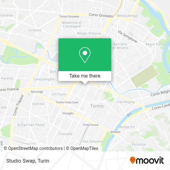 Studio Swap map