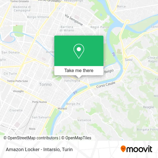 Amazon Locker - Intarsio map