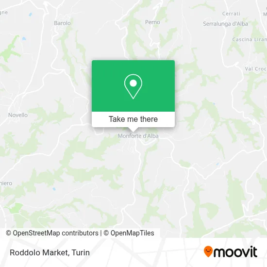 Roddolo Market map