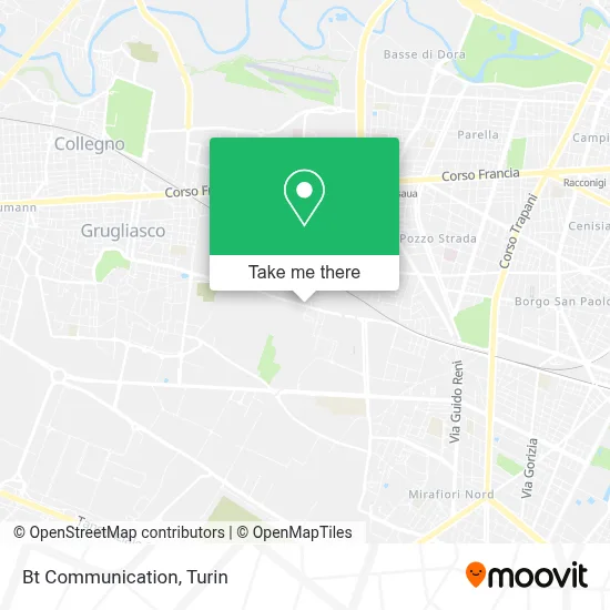 Bt Communication map