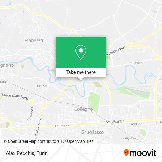 Alex Recchia map