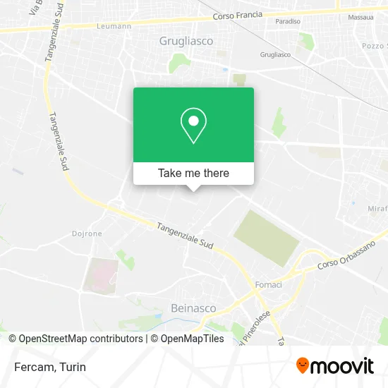Fercam map