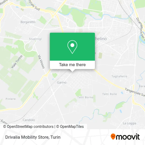 Drivalia Mobility Store map