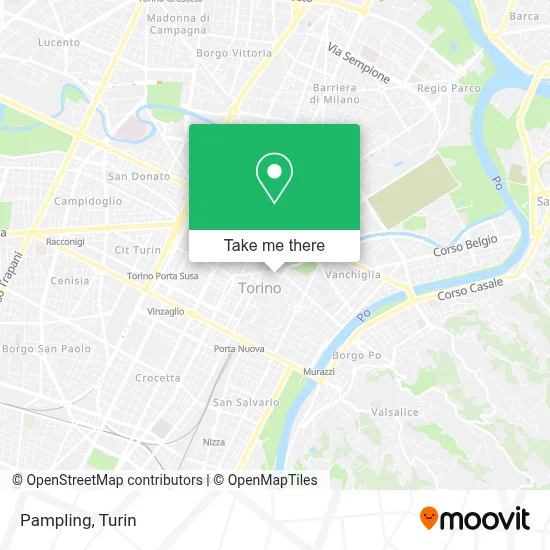 Pampling map