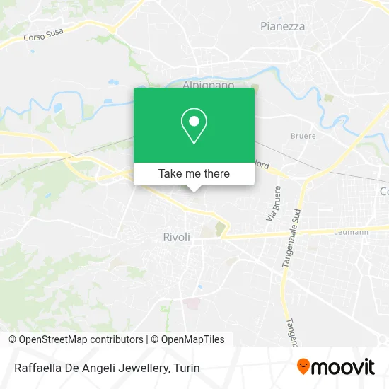 Raffaella De Angeli Jewellery map