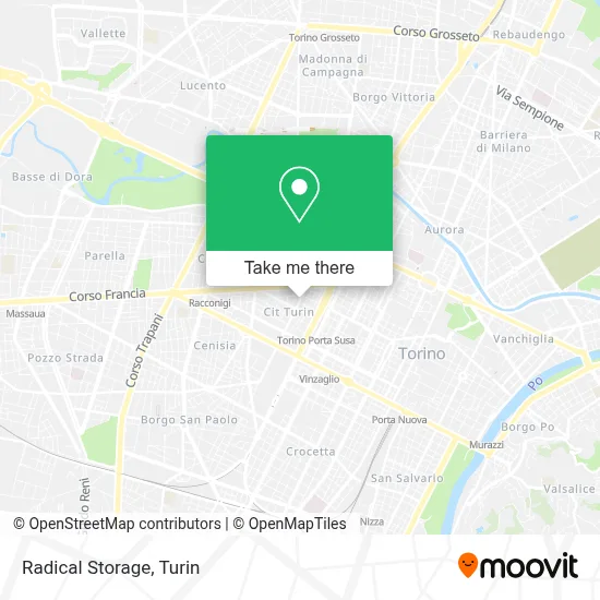 Radical Storage map
