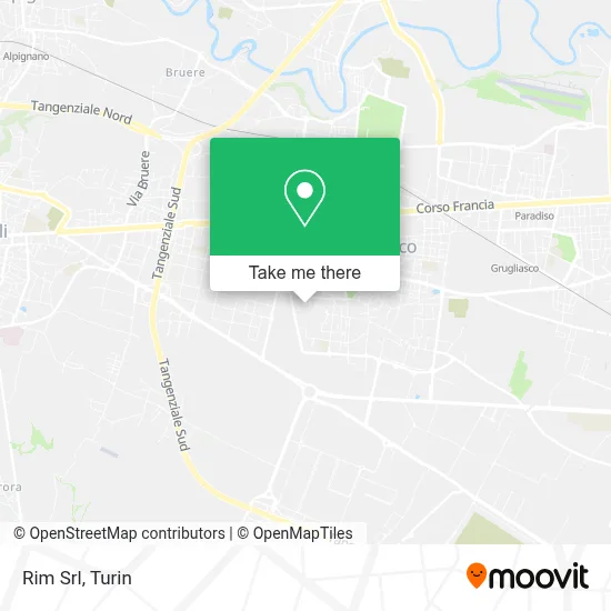 Rim Srl map