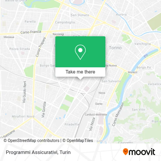 Programmi Assicurativi map