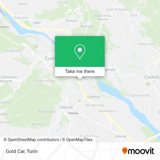 Gold Car map
