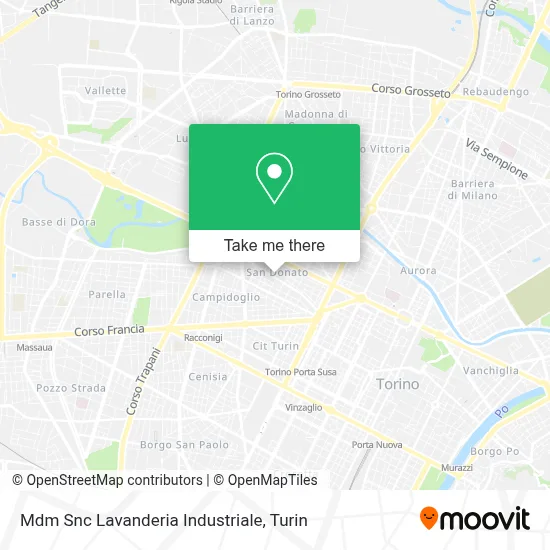 Mdm Snc Lavanderia Industriale map