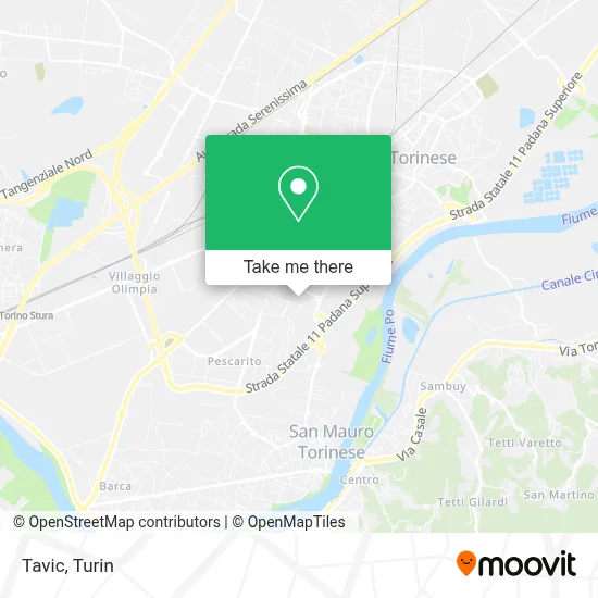 Tavic map