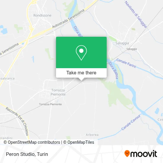Peron Studio map