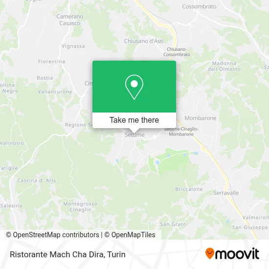 Ristorante Mach Cha Dira map