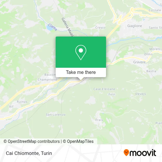Cai Chiomonte map