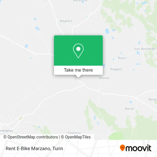 Rent E-Bike Marzano map