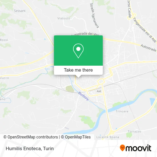 Humilis Enoteca map