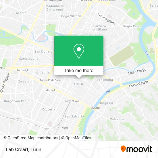 Lab Creart map