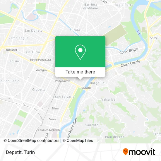 Depetit map