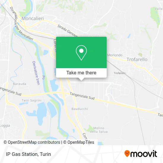 IP Gas Station map