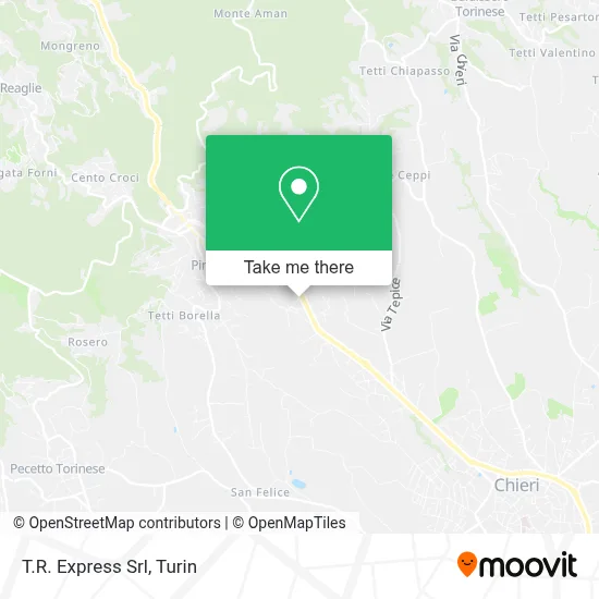 T.R. Express Srl map