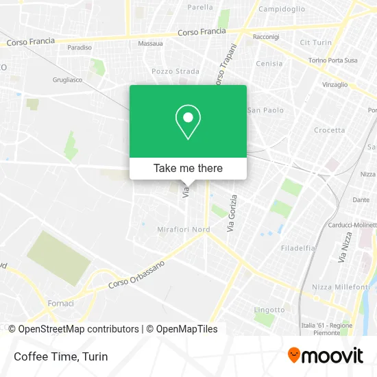 Coffee Time map