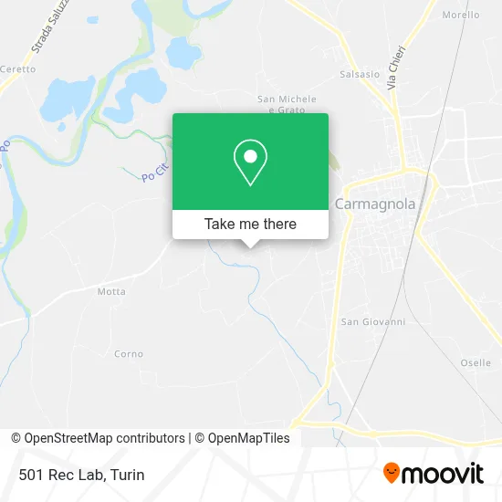 501 Rec Lab map