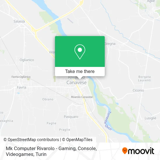 Mk Computer Rivarolo - Gaming, Console, Videogames map