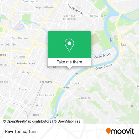 Ravi Torino map
