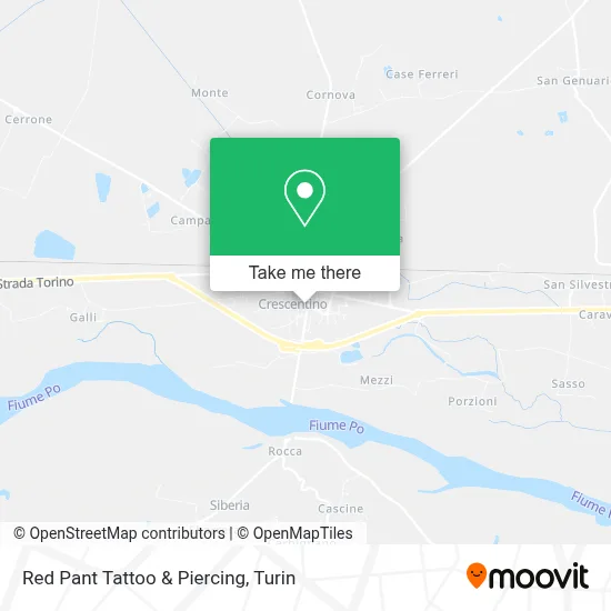 Red Pant Tattoo & Piercing map