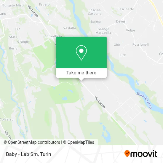 Baby - Lab Sm map