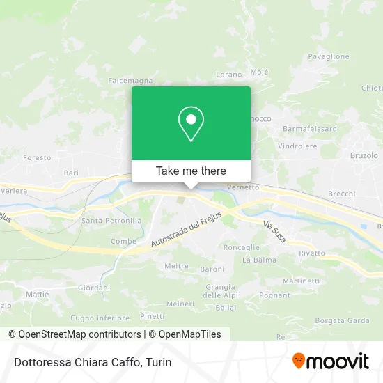 Dottoressa Chiara Caffo map