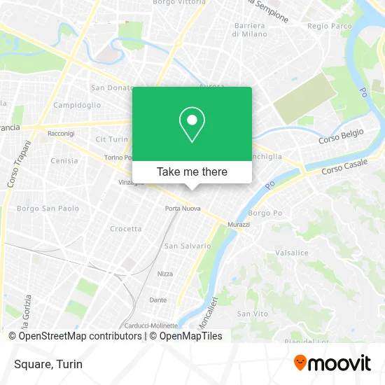 Square map