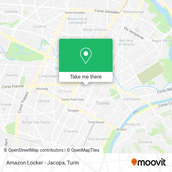Amazon Locker - Jacopa map