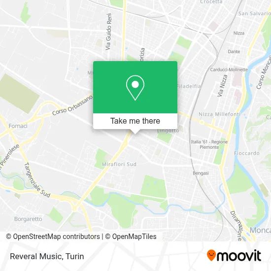 Reveral Music map