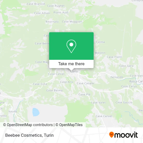 Beebee Cosmetics map