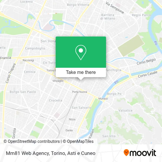 Mm81 Web Agency map