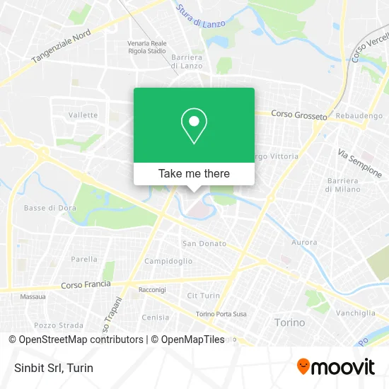 Sinbit Srl map