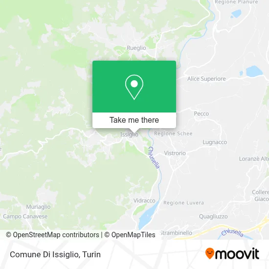 Comune Di Issiglio map