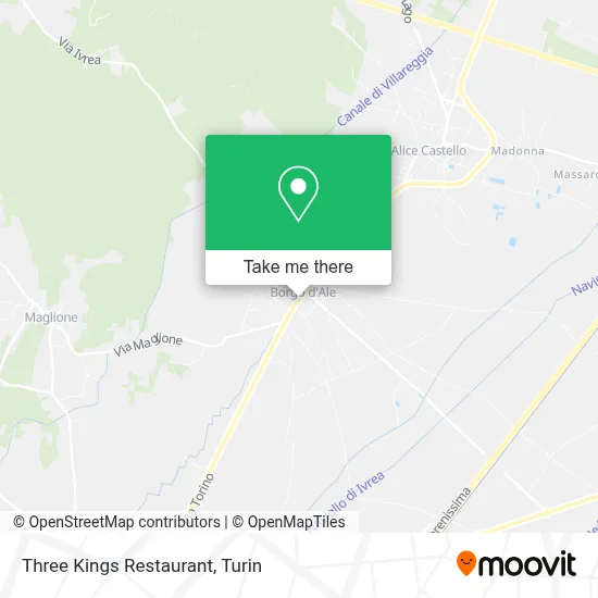 Three Kings Restaurant map
