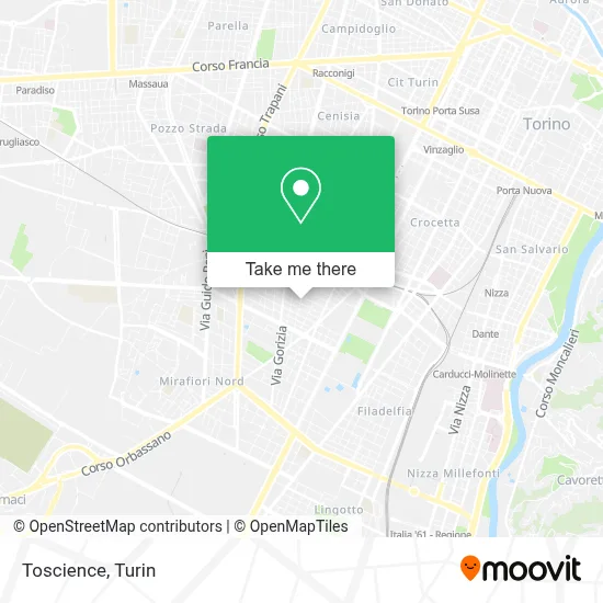 Toscience map