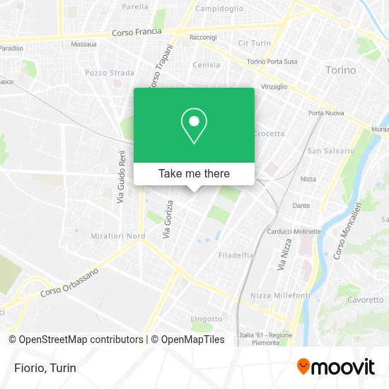 Fiorio map
