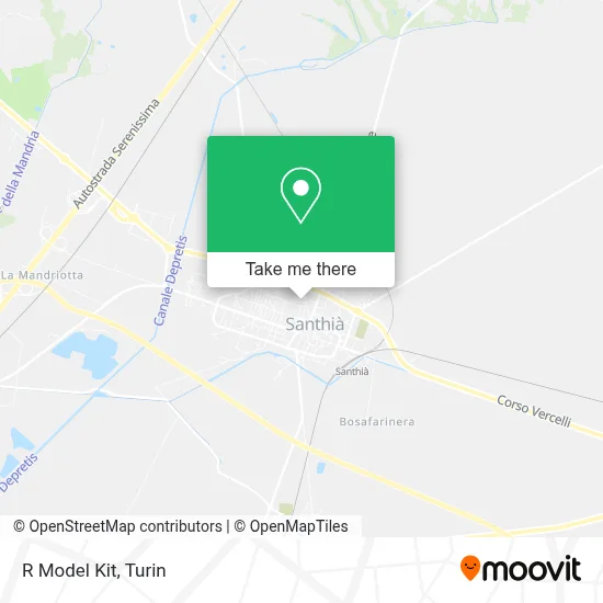R Model Kit map
