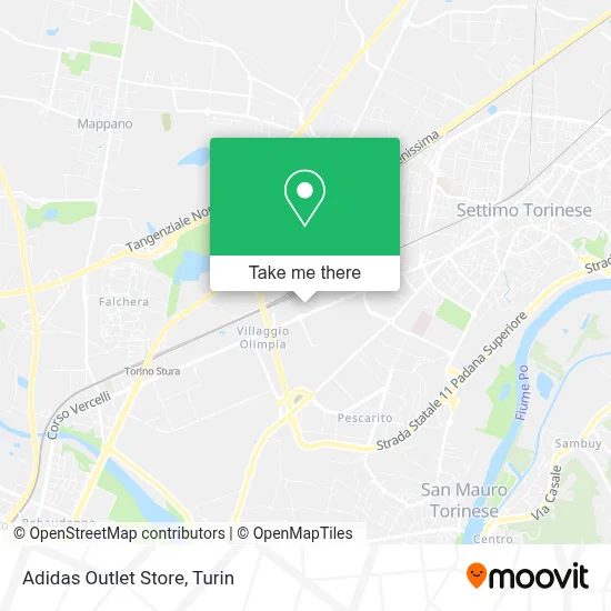 Adidas Outlet Store map