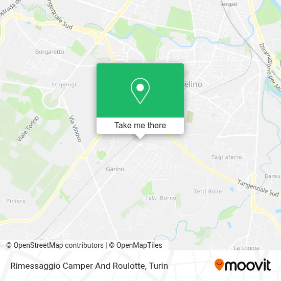 Rimessaggio Camper And Roulotte map