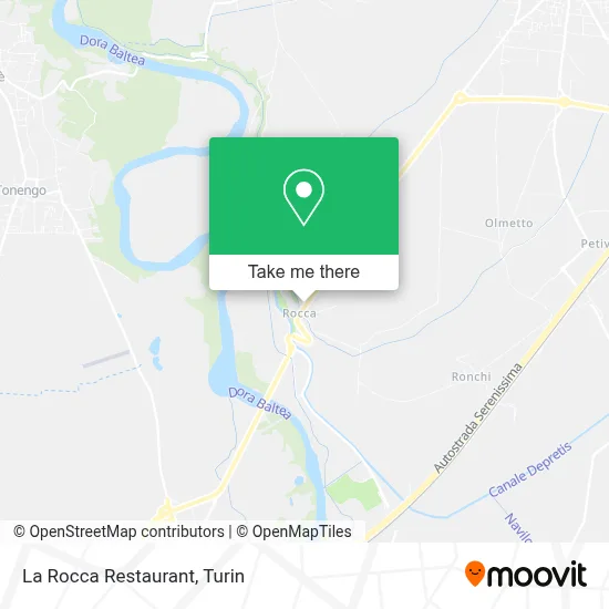 La Rocca Restaurant map