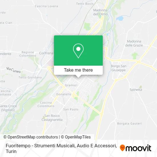 Fuoritempo - Strumenti Musicali, Audio E Accessori map
