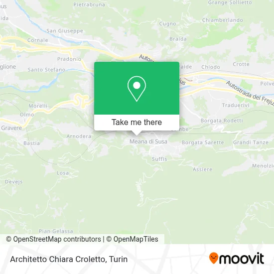 Architetto Chiara Croletto map