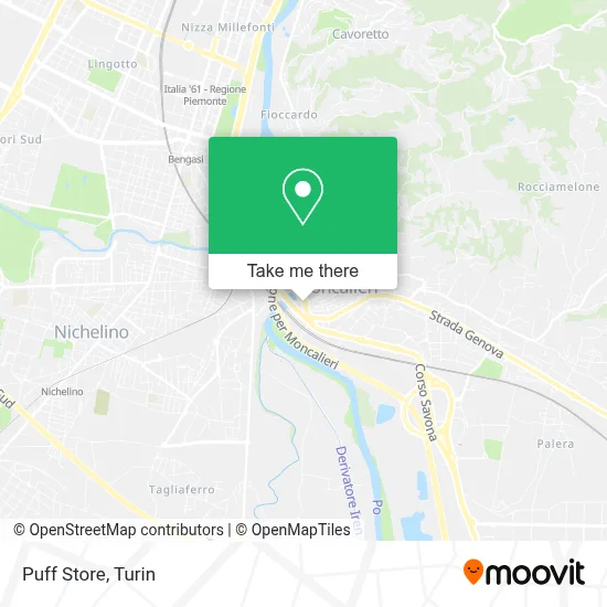 Puff Store map