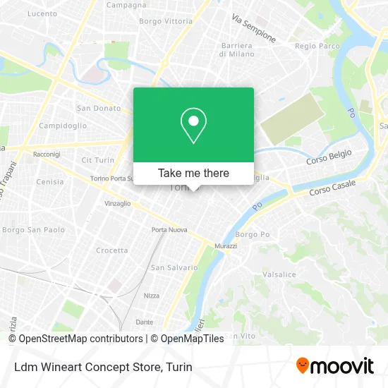 Ldm Wineart Concept Store map