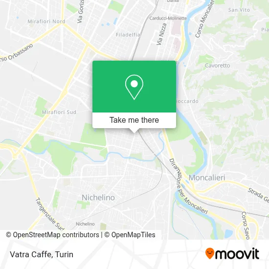 Vatra Caffe map